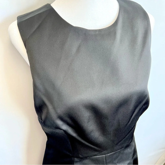 NWT Keepsake The Label Dress Formal Little Black Sleeveless Fringe Size Large - Picture 14 of 14